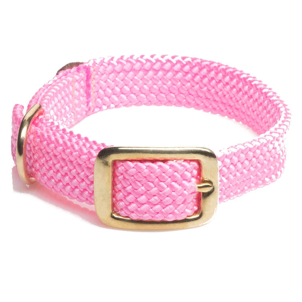 Mendota Doublebraided Junior Collar 12HOT PINK"