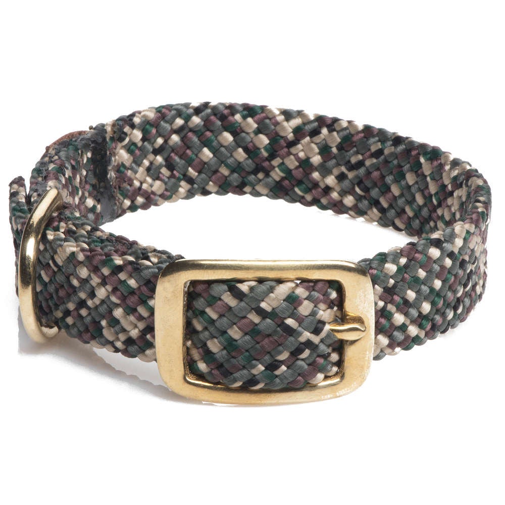 Mendota Doublebraided Junior Collar 14  CAMO"