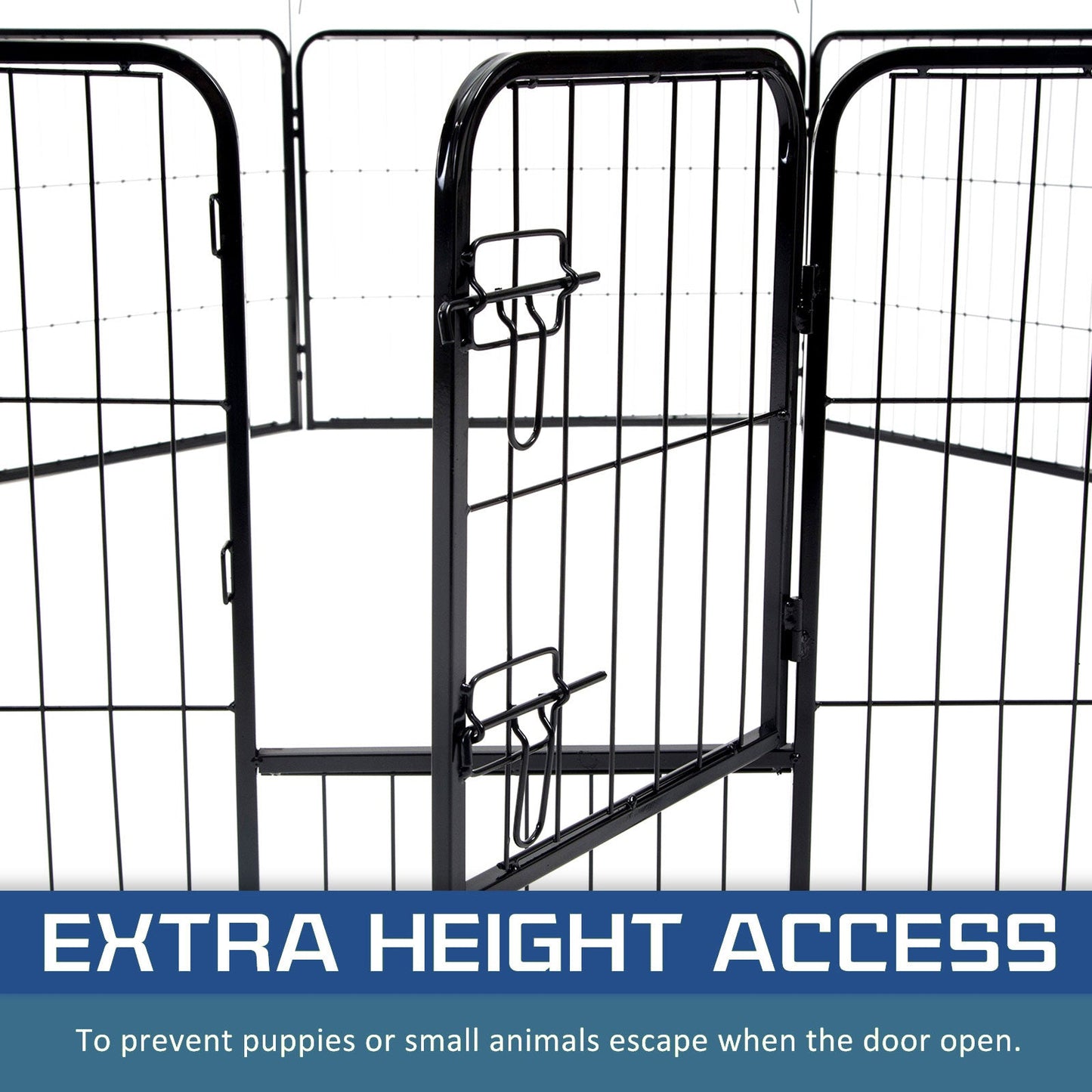 40 Best 8 Panel Pet Playpen Dog Cage Puppy Exercise Crate Enclosure Rabbit Fence"