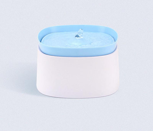 Automatic Pet Water Fountain - USB Powered, Multi-Stage Filtration, Ultra-Quiet, 2L Capacity(Blue)