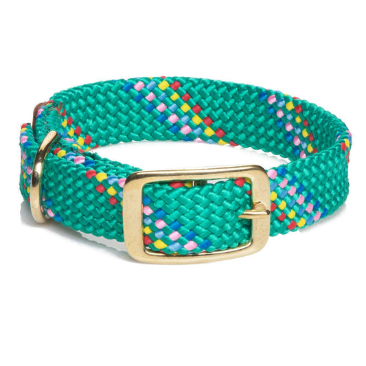 Mendota Doublebraided Collar 24 KELLY CONFETTI"