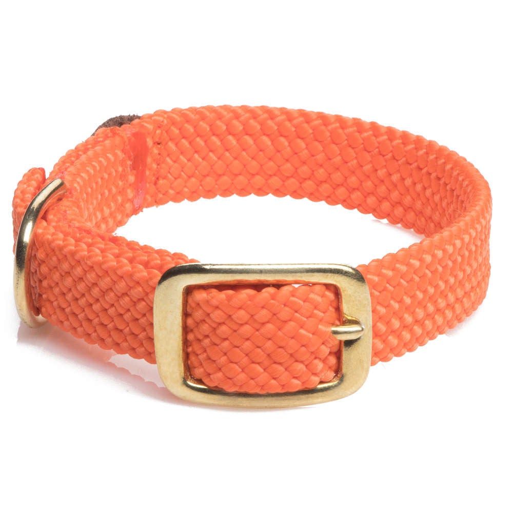 Mendota Doublebraided Junior Collar 12ORANGE"