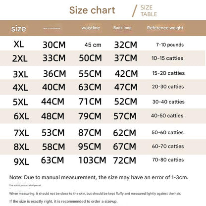 Green Classic Dog Sweatshirt with Hood & Drawstrings - For Large Dogs (Size : 9XL)